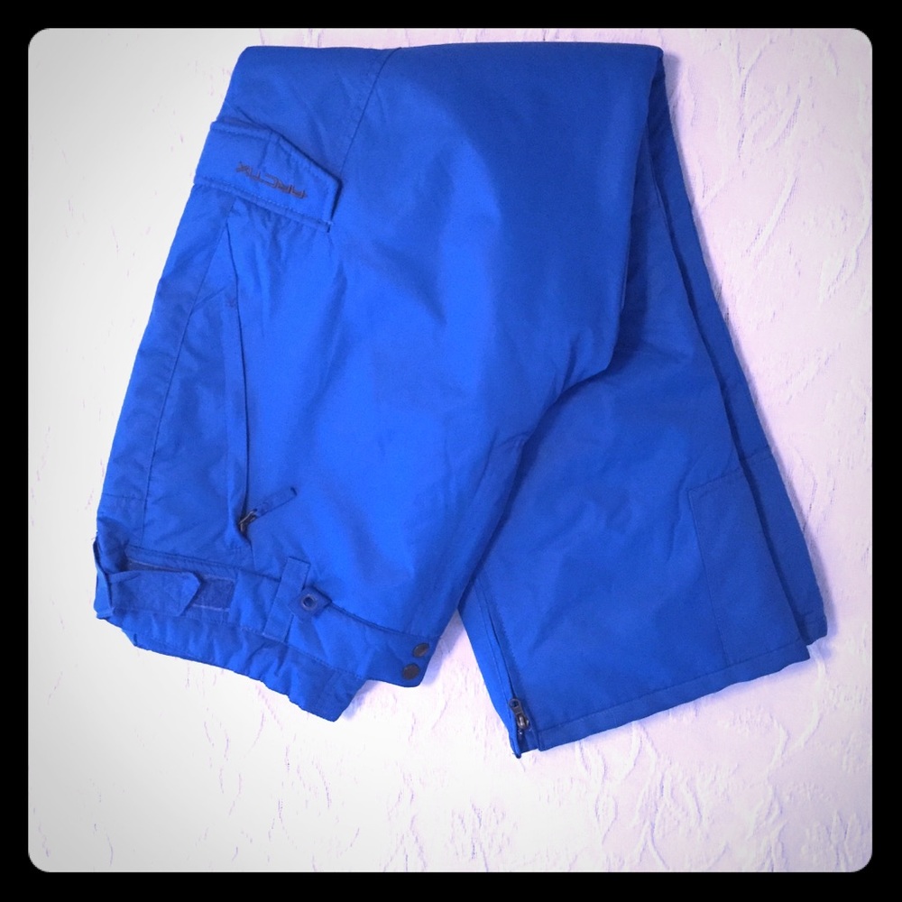 Arctix Mens XL Snow Sports Cargo Pants NWOT Blue